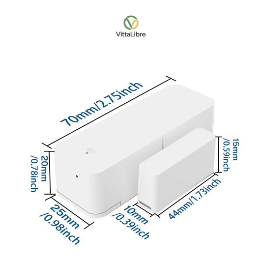 VittaGuard DoorCheck | Sensor WiFi de Puertas y Ventanas