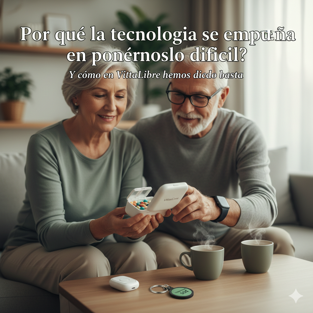 ¿Por qué la tecnología se empeña en ponérnoslo difícil? (Y cómo en VittaLibre hemos dicho basta)