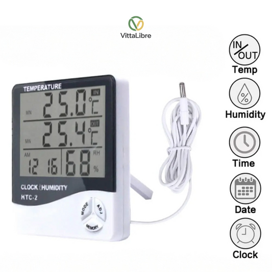 VittaClima Control | Estación Meteorológica de Interior y Exterior