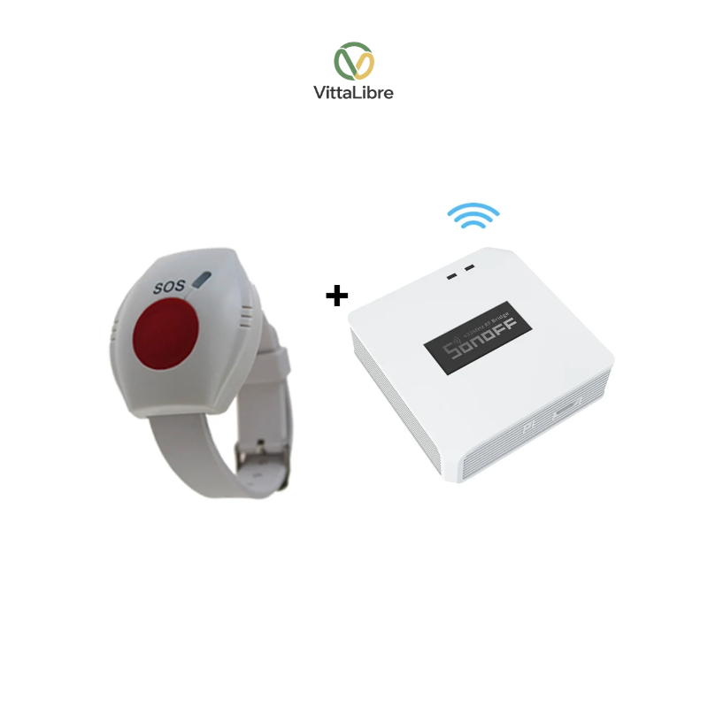 VittaGuard SOS Watch | Reloj de Emergencia con Alerta WiFi