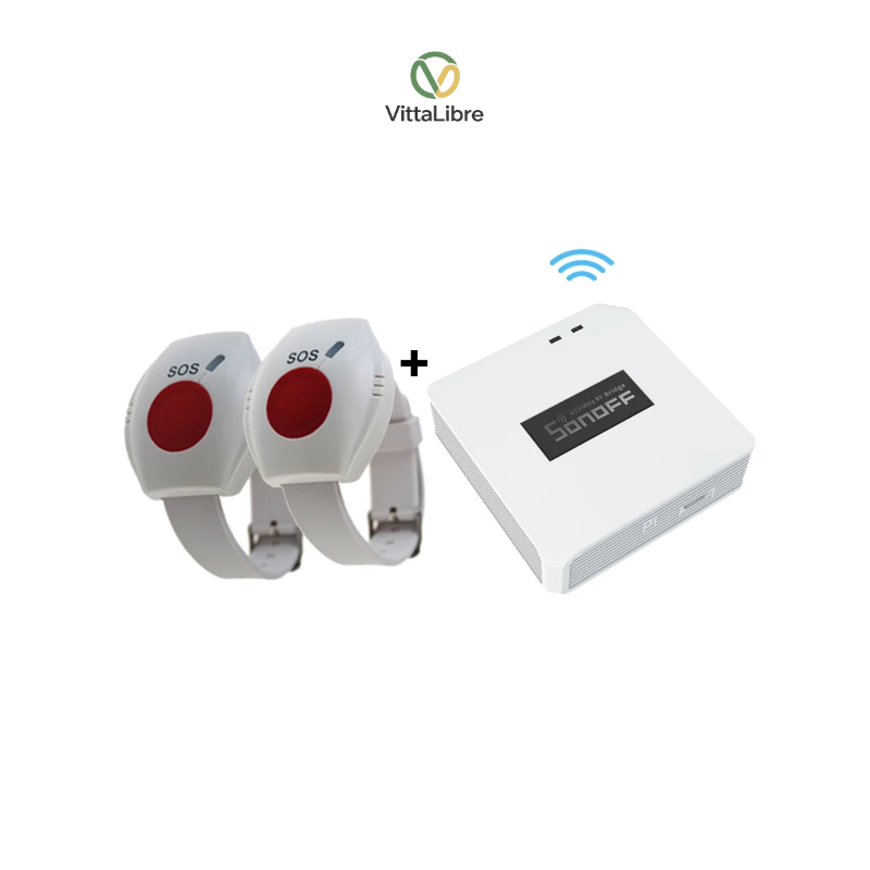 VittaGuard SOS Watch | Reloj de Emergencia con Alerta WiFi