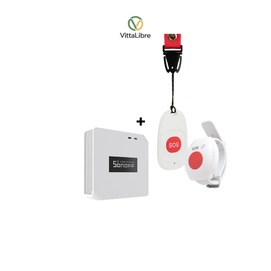 VittaGuard SOS Watch | Reloj de Emergencia con Alerta WiFi