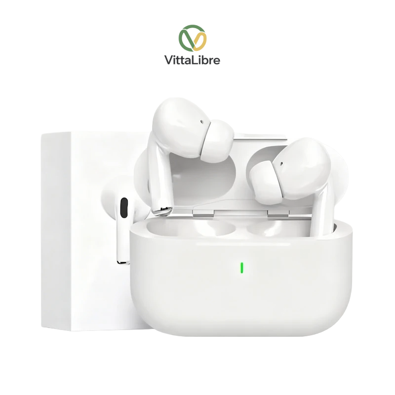 VittaSound Air | Auriculares ligeros con cancelación de ruido y carga inalámbrica